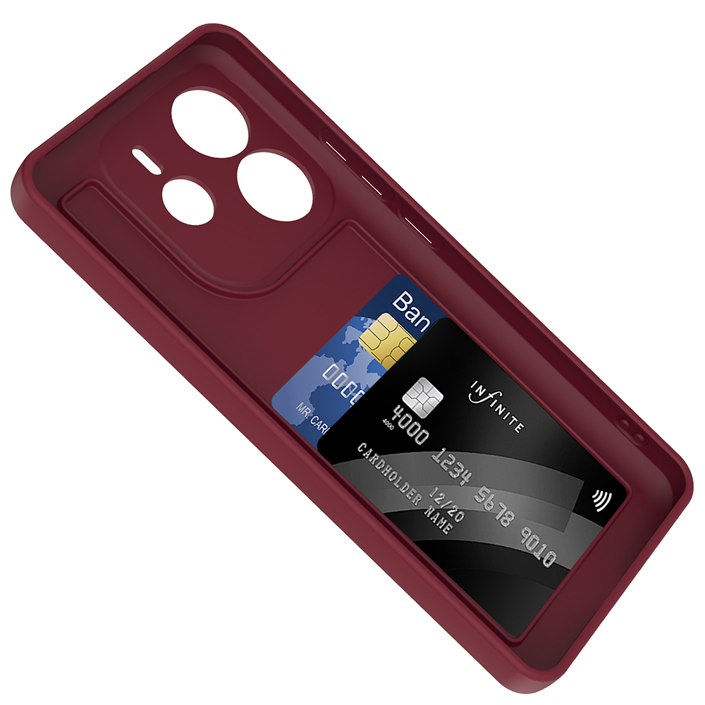 Xiaomi Redmi Note 14 4G Uyumlu Kılıf Kamera Korumalı Kartlık Hazneli Zore Vitra Kapak - 2