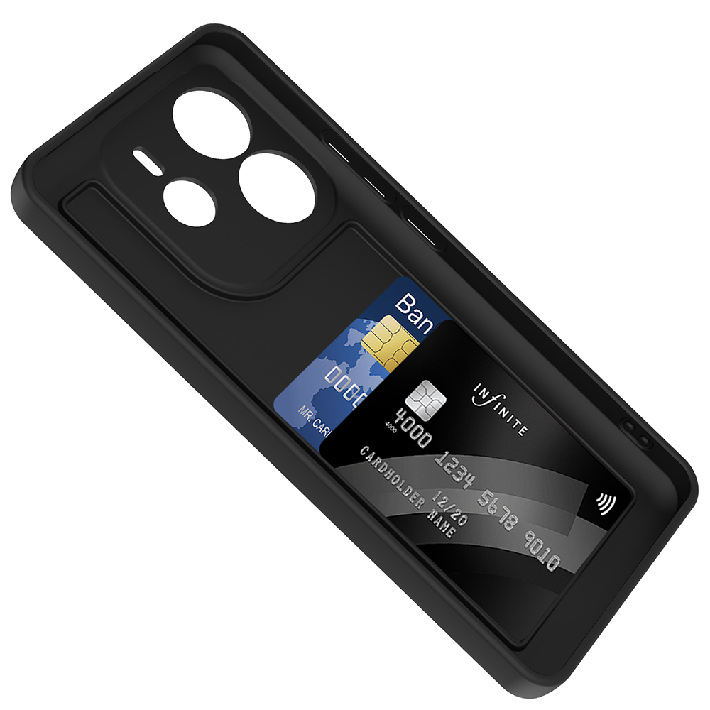 Xiaomi Redmi Note 14 4G Uyumlu Kılıf Kamera Korumalı Kartlık Hazneli Zore Vitra Kapak - 4