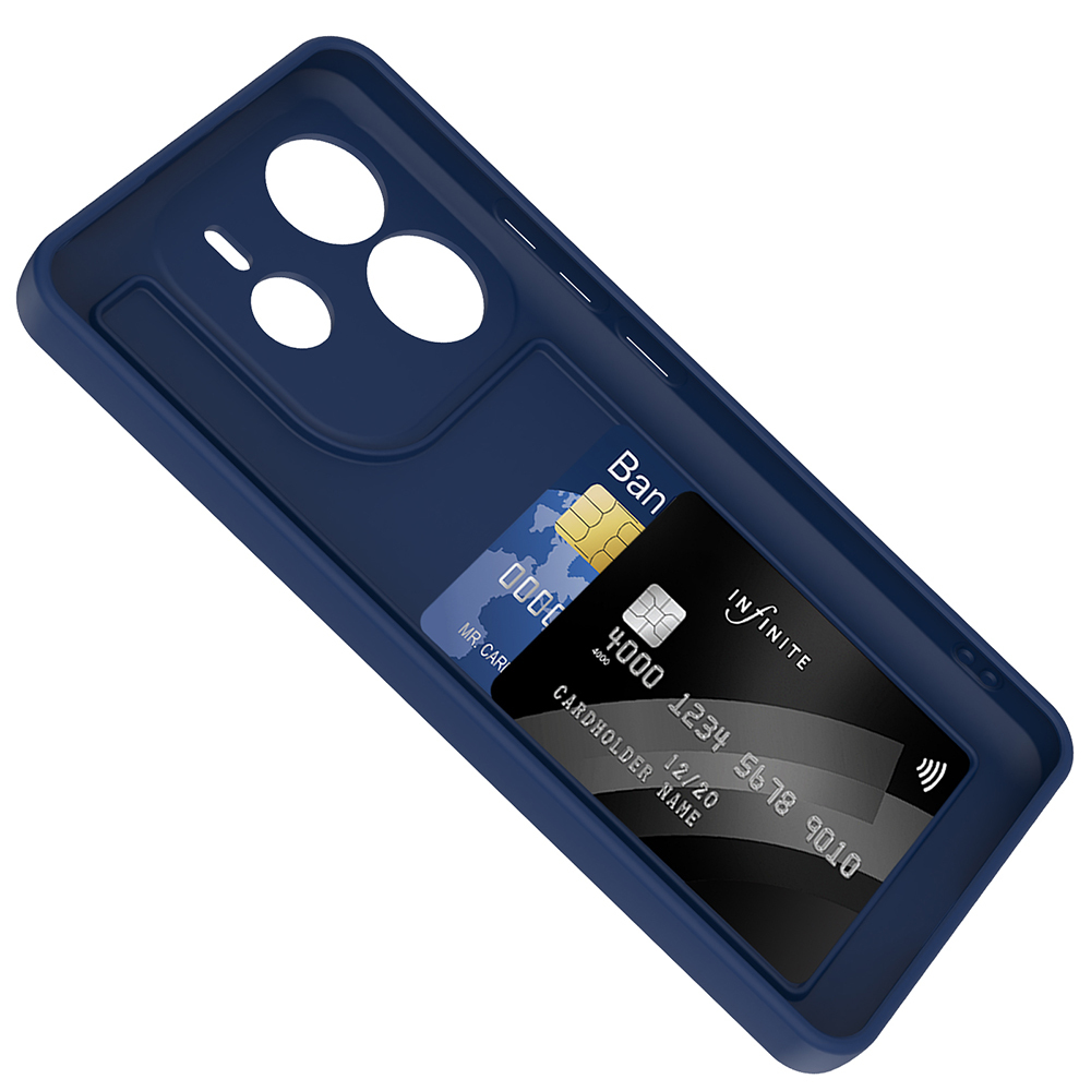 Xiaomi Redmi Note 14 4G Uyumlu Kılıf Kamera Korumalı Kartlık Hazneli Zore Vitra Kapak - 10