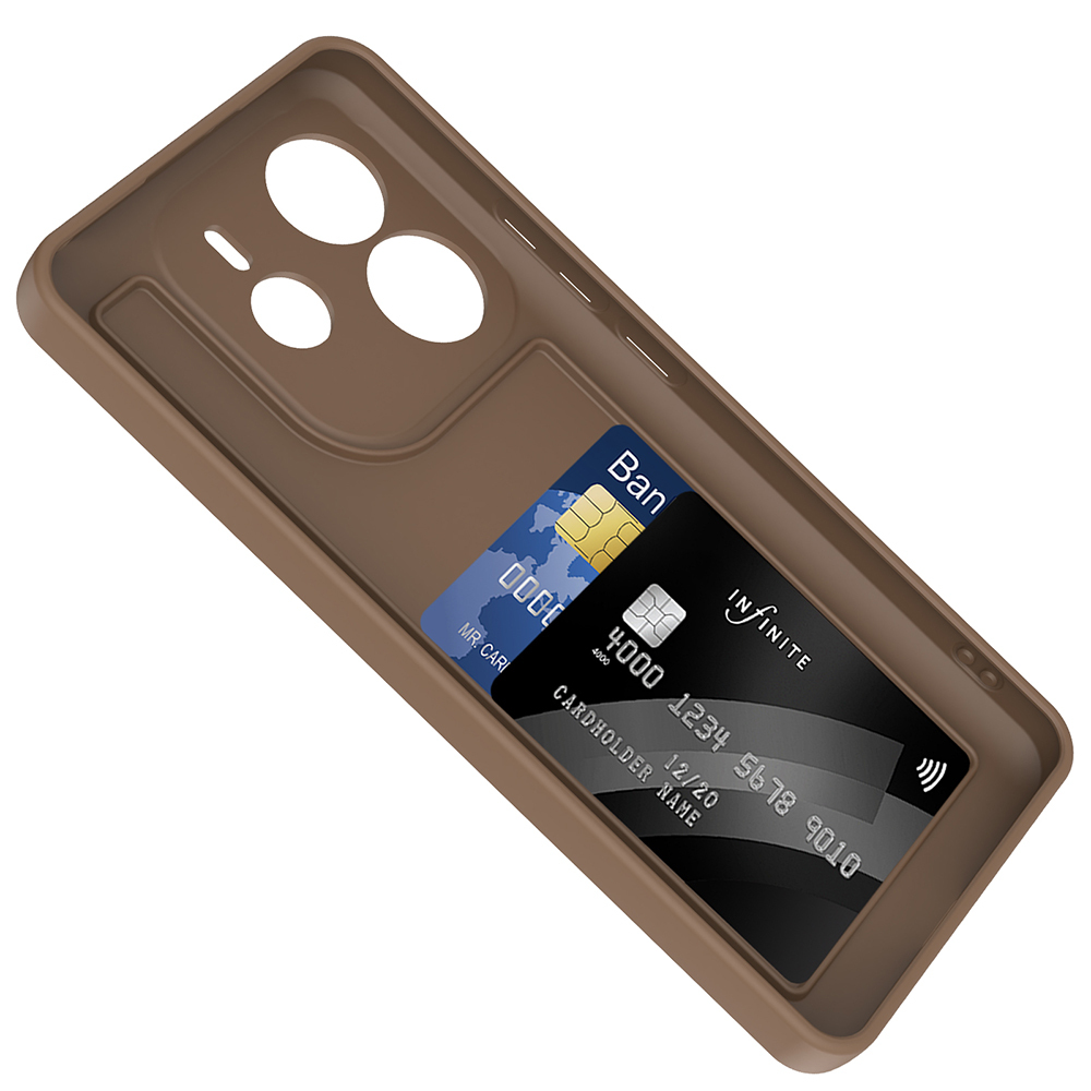 Xiaomi Redmi Note 14 4G Uyumlu Kılıf Kamera Korumalı Kartlık Hazneli Zore Vitra Kapak - 12