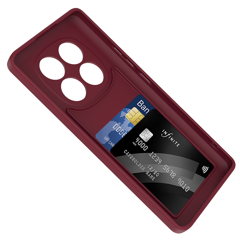 Xiaomi Redmi Note 14 Pro 4G Uyumlu Kılıf Kamera Korumalı Kartlık Hazneli Zore Vitra Kapak - 4