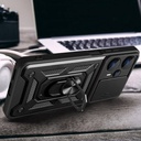 Xiaomi Poco F5 Uyumlu Kılıf Magnetik Standlı Kamera Korumalı Zore Sürgülü Vega Kapak - 4
