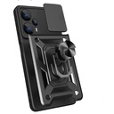 Xiaomi Poco F5 Uyumlu Kılıf Magnetik Standlı Kamera Korumalı Zore Sürgülü Vega Kapak - 8