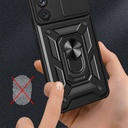Samsung Galaxy A54 Uyumlu Kılıf Magnetik Standlı Kamera Korumalı Zore Sürgülü Vega Kapak - 4
