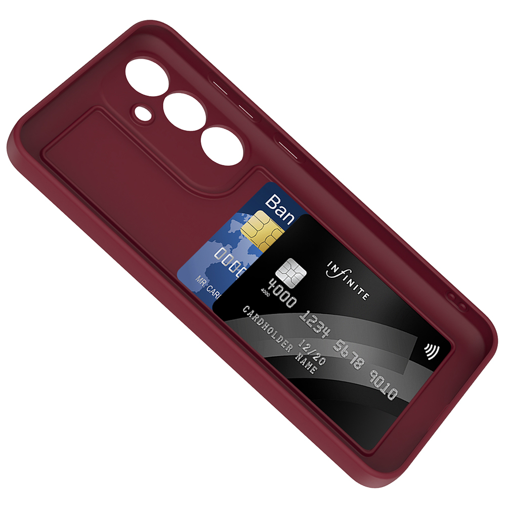 Samsung Galaxy S24 FE Uyumlu Kılıf Kamera Korumalı Kartlık Hazneli Zore Vitra Kapak - 4