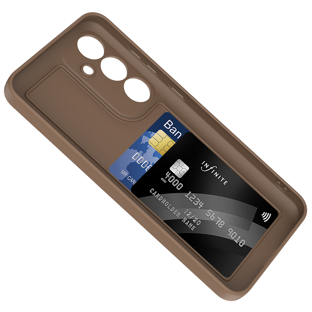 Samsung Galaxy S24 FE Uyumlu Kılıf Kamera Korumalı Kartlık Hazneli Zore Vitra Kapak - 6