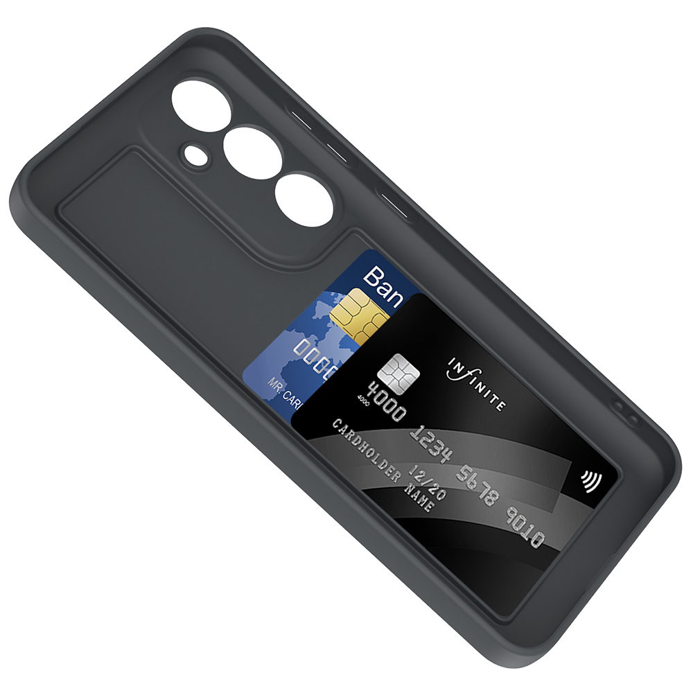 Samsung Galaxy S24 FE Uyumlu Kılıf Kamera Korumalı Kartlık Hazneli Zore Vitra Kapak - 12