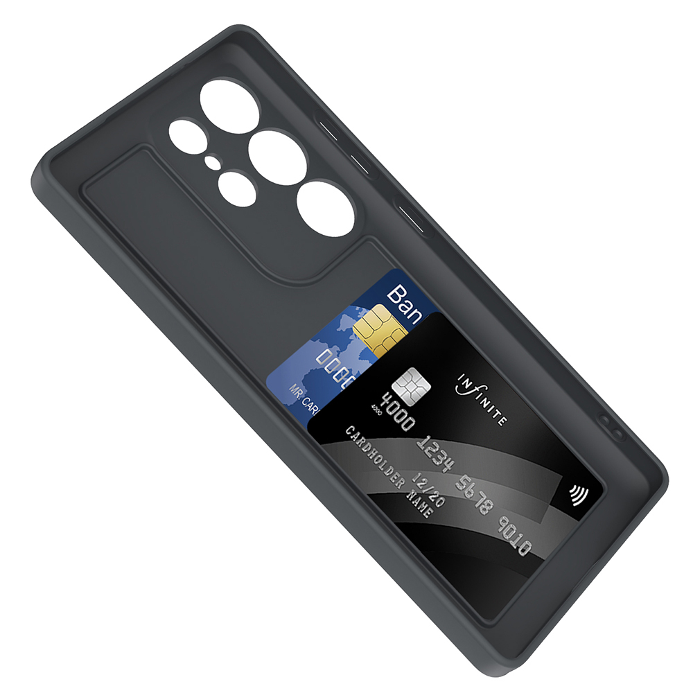 Samsung Galaxy S25 Ultra Uyumlu Kılıf Kamera Korumalı Kartlık Hazneli Zore Vitra Kapak - 2