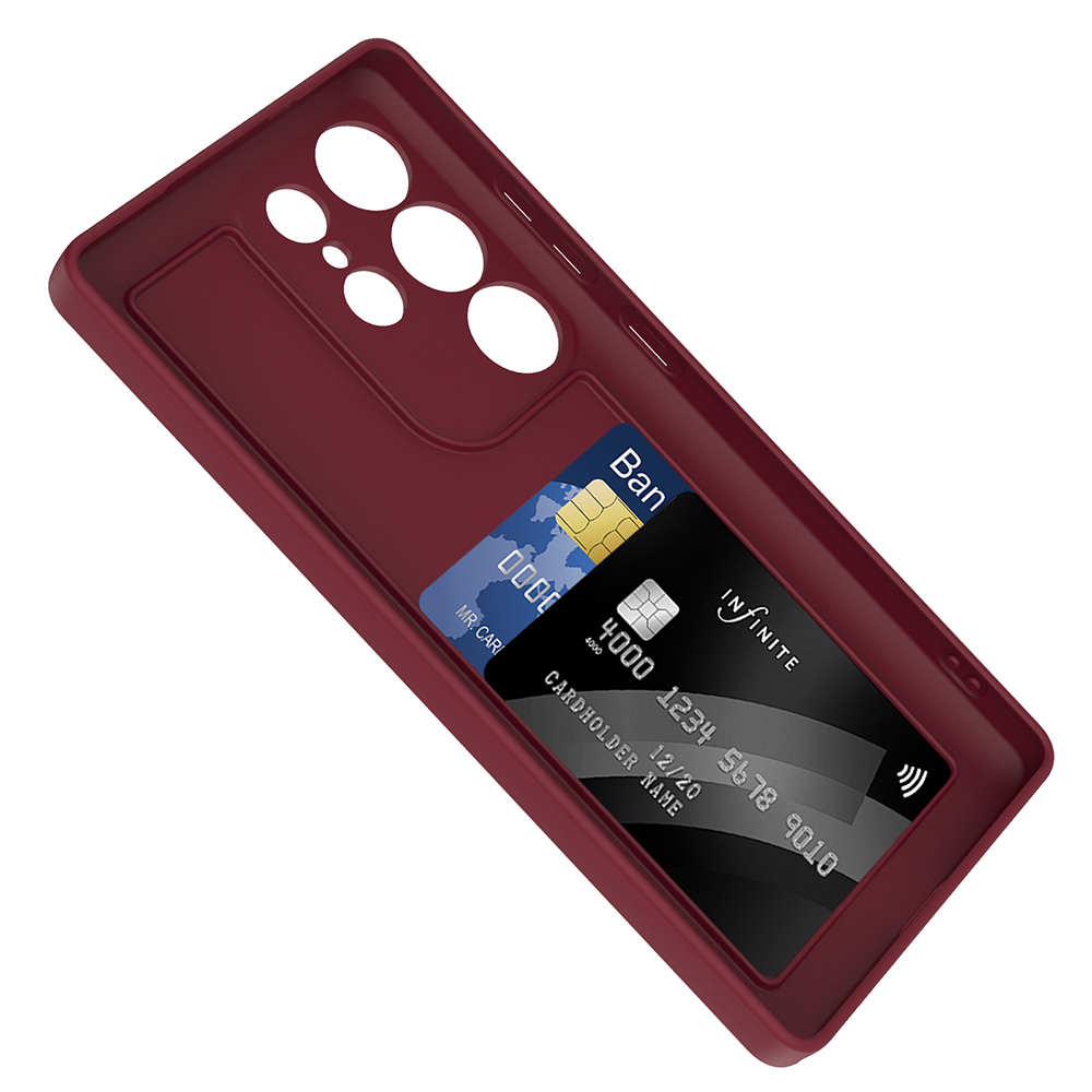 Samsung Galaxy S25 Ultra Uyumlu Kılıf Kamera Korumalı Kartlık Hazneli Zore Vitra Kapak - 4