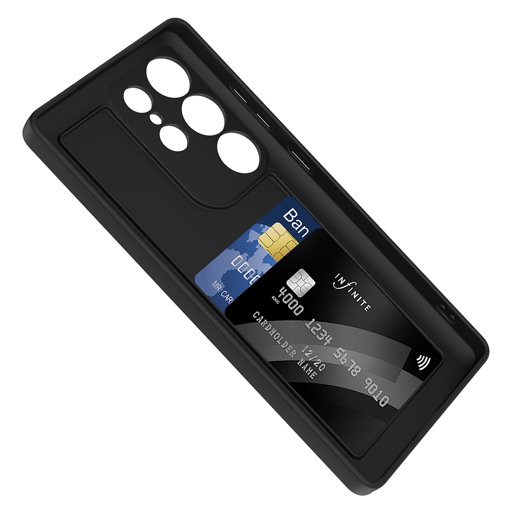 Samsung Galaxy S25 Ultra Uyumlu Kılıf Kamera Korumalı Kartlık Hazneli Zore Vitra Kapak - 6