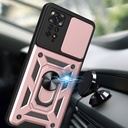 Xiaomi Redmi Note 11 Pro 4G Kılıf Magnetik Standlı Kamera Korumalı Zore Sürgülü Vega Kapak - 5