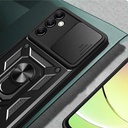 Samsung Galaxy A14 Uyumlu Kılıf Magnetik Standlı Kamera Korumalı Zore Sürgülü Vega Kapak - 3