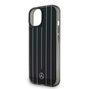 Apple iPhone 14 Uyumlu Kılıf Mercedes Benz Orjinal Lisanslı New Urban 3 Sert PC Paralel Çizgi Desenli Kapak - 5