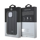 Apple iPhone 14 Uyumlu Kılıf Mercedes Benz Orjinal Lisanslı New Urban 3 Sert PC Paralel Çizgi Desenli Kapak - 12
