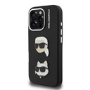 Apple iPhone 16 Pro Max Uyumlu Kılıf Karl Lagerfeld Orjinal Lisanslı K&C Heads Pin Kapak - 8