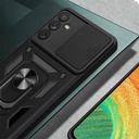 Samsung Galaxy A34 Uyumlu Kılıf Magnetik Standlı Kamera Korumalı Zore Sürgülü Vega Kapak - 3