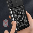 Samsung Galaxy A35 Uyumlu Kılıf Magnetik Standlı Kamera Korumalı Zore Sürgülü Vega Kapak - 4