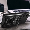Tecno Camon 20 Uyumlu Kılıf Magnetik Standlı Kamera Korumalı Zore Sürgülü Vega Kapak - 4