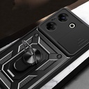 Tecno Camon 20 Uyumlu Kılıf Magnetik Standlı Kamera Korumalı Zore Sürgülü Vega Kapak - 6