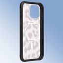 Apple iPhone 16 Pro Uyumlu Kılıf M-safe Şarj Özellikli Youngkit Leopard Serisi Kapak - 12