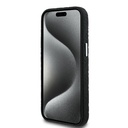 Apple iPhone 15 Uyumlu Kılıf Karl Lagerfeld Orjinal Lisanslı PU Deri Damgalı Metal Yazı Logolu Kapak - 4