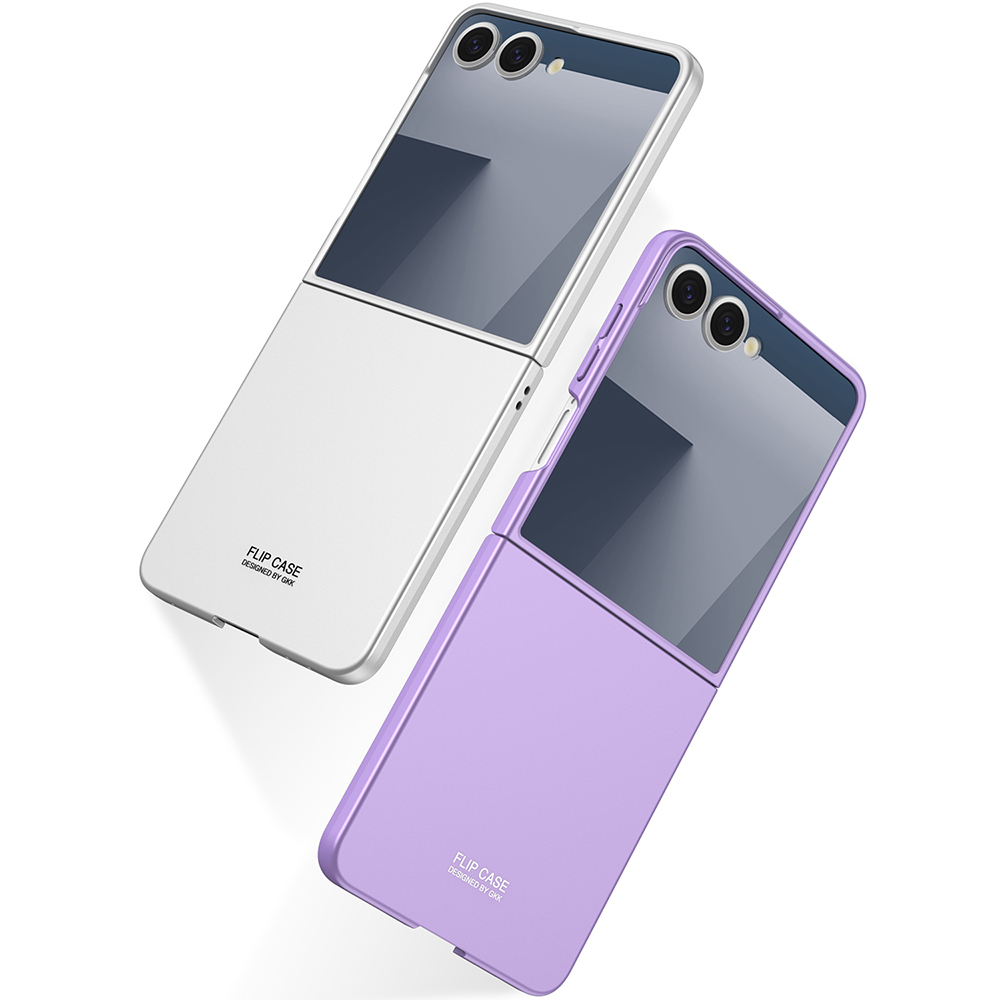 Samsung Galaxy Z Flip Uyumlu 7 Kılıf Zore Sert Kıpta Kapak - 2