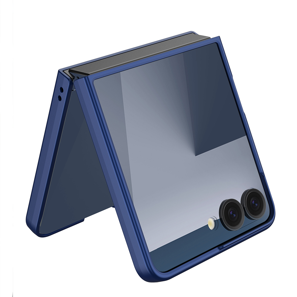 Samsung Galaxy Z Flip Uyumlu 7 Kılıf Zore Sert Kıpta Kapak - 5