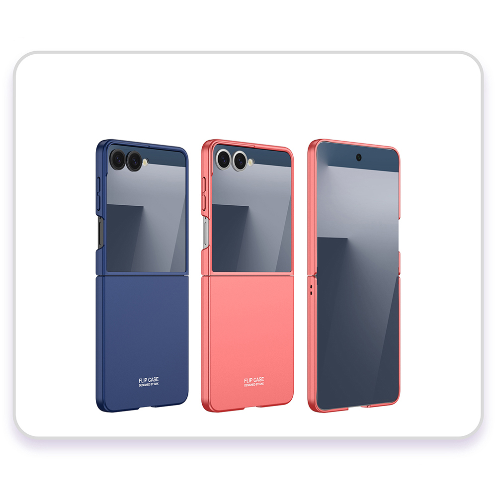 Samsung Galaxy Z Flip Uyumlu 7 Kılıf Zore Sert Kıpta Kapak - 20