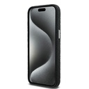 Apple iPhone 15 Pro Max Uyumlu Kılıf Karl Lagerfeld Orjinal Lisanslı PU Deri Damgalı Metal Yazı Logolu Kapak - 4