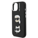 Apple iPhone 14 Uyumlu Kılıf Karl Lagerfeld Orjinal Lisanslı K&C Heads Pin Kapak - 5