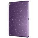 Apple iPad 10.2 (8.Nesil) Uyumlu Tablet Kılıfı Koton Case Simli Parlak Kapak - 1