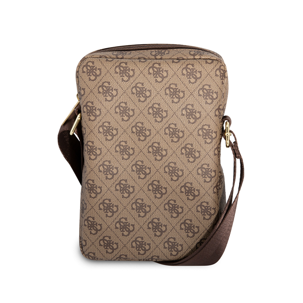 Guess Orjinal Lisanslı Metal Logolu Fermuarlı 8 inç Çapraz Askılı Tablet Çantası - 2
