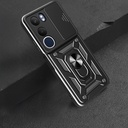 Vivo Y19S Uyumlu Kılıf Magnetik Standlı Kamera Korumalı Zore Sürgülü Vega Kapak - 3