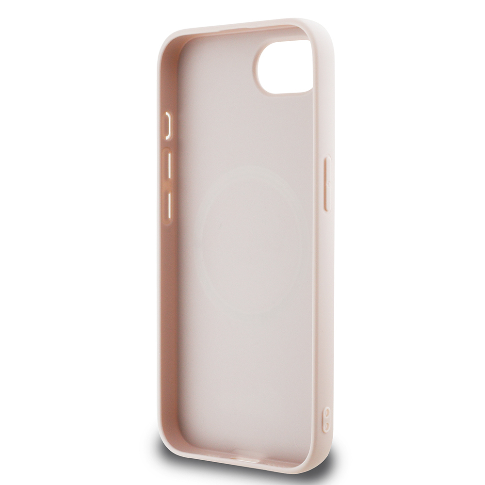 Apple iPhone 16E Uyumlu Kılıf Guess Orjinal Lisanslı 4G Desenli Script Metal Logolu Kapak - 13