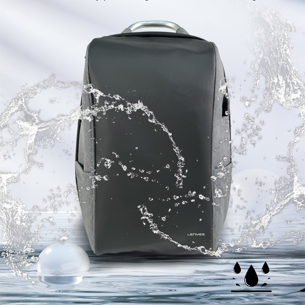 Lenyes LB506 USB Şarj Portlu Su Geçirmez Seyahat Sırt Çantası - 3