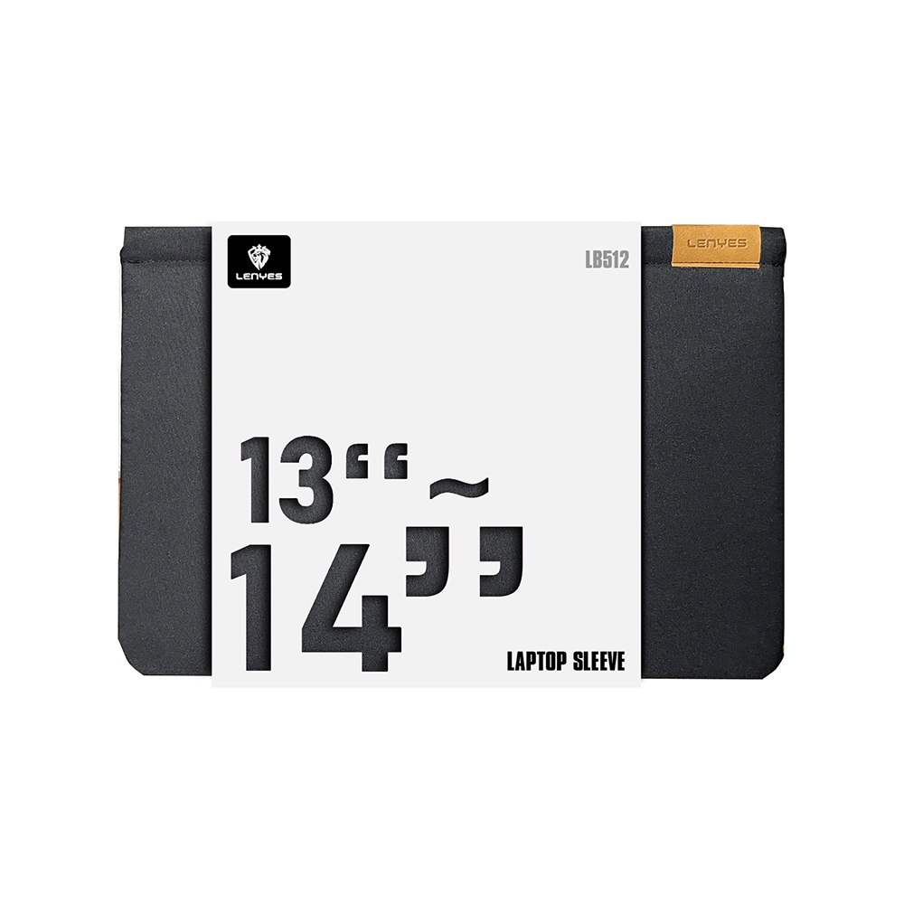 Lenyes LB512 Omuz Askılı 14 inç Su Geçirmez Laptop Çantası - 1