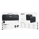 Lenyes LB555 Voyagers Serisi 1200D Su Geçirmez 13-14 inç Laptop Çantası - 1