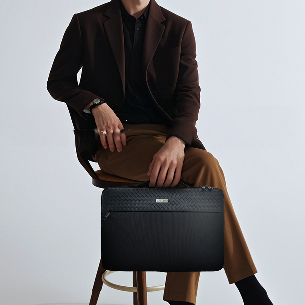 Lenyes LB555 Voyagers Serisi 1200D Su Geçirmez 13-14 inç Laptop Çantası - 3