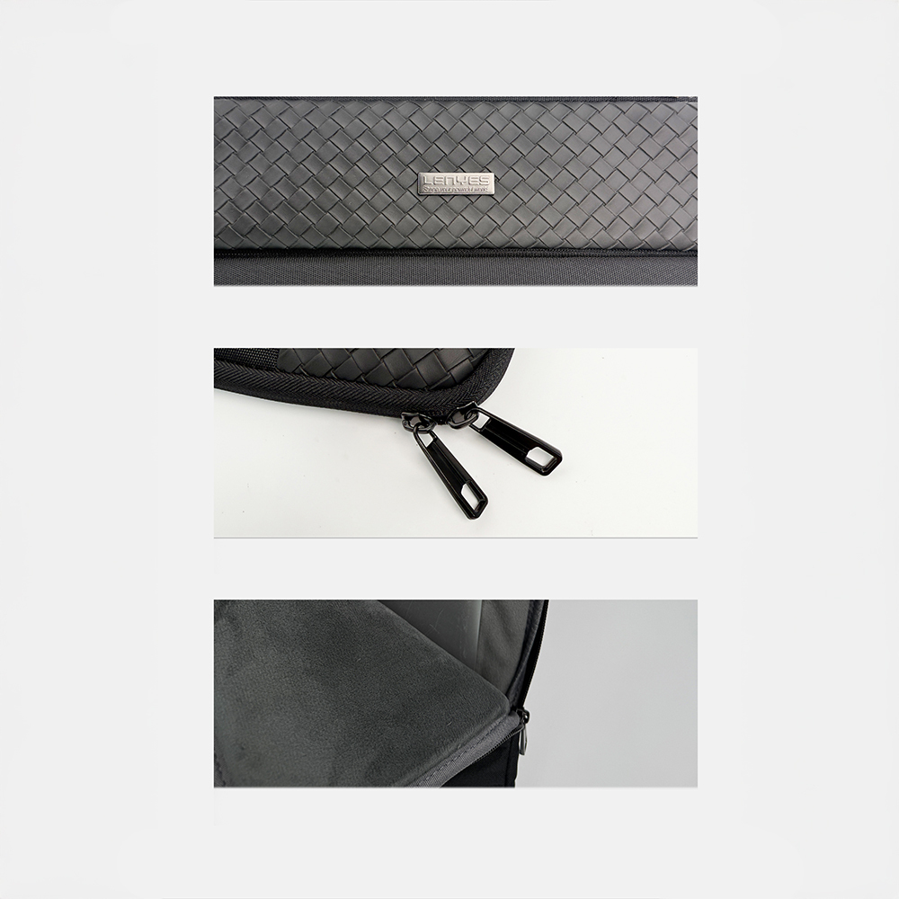 Lenyes LB555 Voyagers Serisi 1200D Su Geçirmez 13-14 inç Laptop Çantası - 7