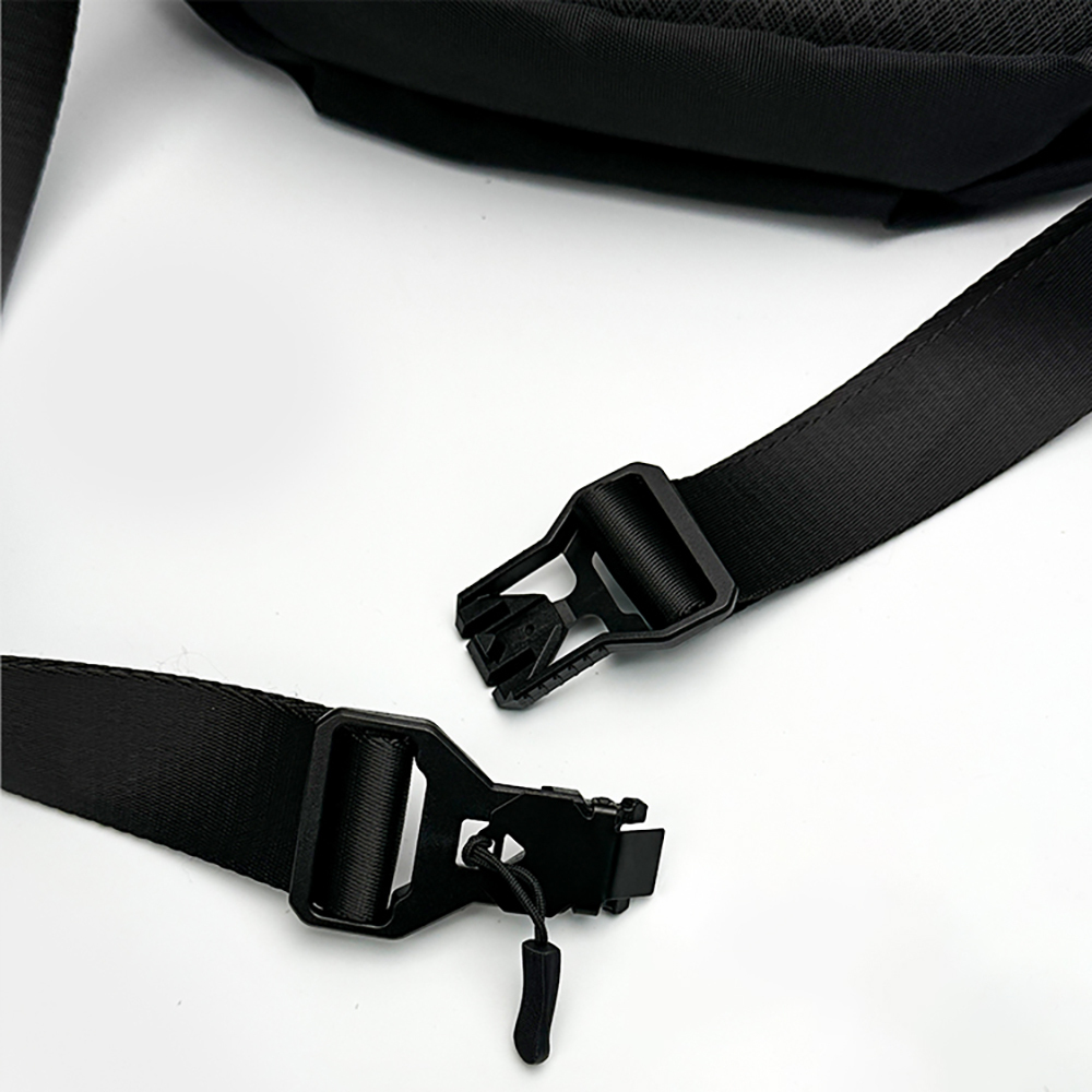 Lenyes LB573 Creator Serisi Su Geçirmez Polyester Kumaş Ayarlanabilir Omuz Askılı Çapraz Vücut Çantası - 4