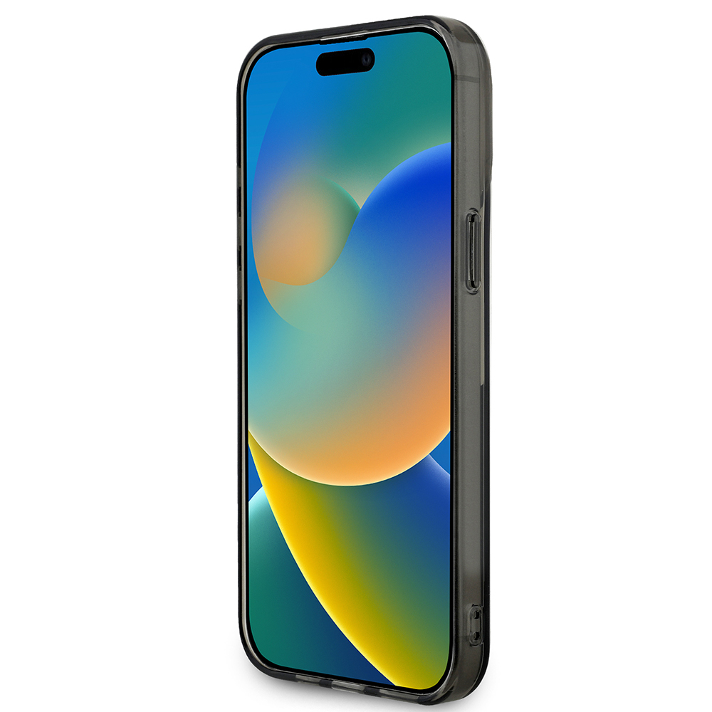 Apple iPhone 15 Pro Max Uyumlu Kılıf BMW Orjinal Lisanslı Yarı Transparan M Dizayn Çizgili Kapak - 4