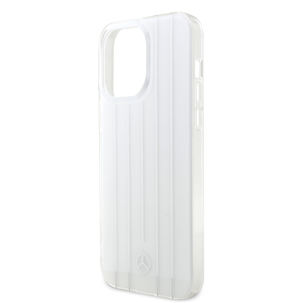 Apple iPhone 14 Pro Max Uyumlu Kılıf Mercedes Benz Orjinal Lisanslı New Urban 3 Sert PC Paralel Çizgi Desenli Kapak - 5