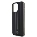 Apple iPhone 14 Pro Max Uyumlu Kılıf Mercedes Benz Orjinal Lisanslı New Urban 3 Sert PC Paralel Çizgi Desenli Kapak - 11