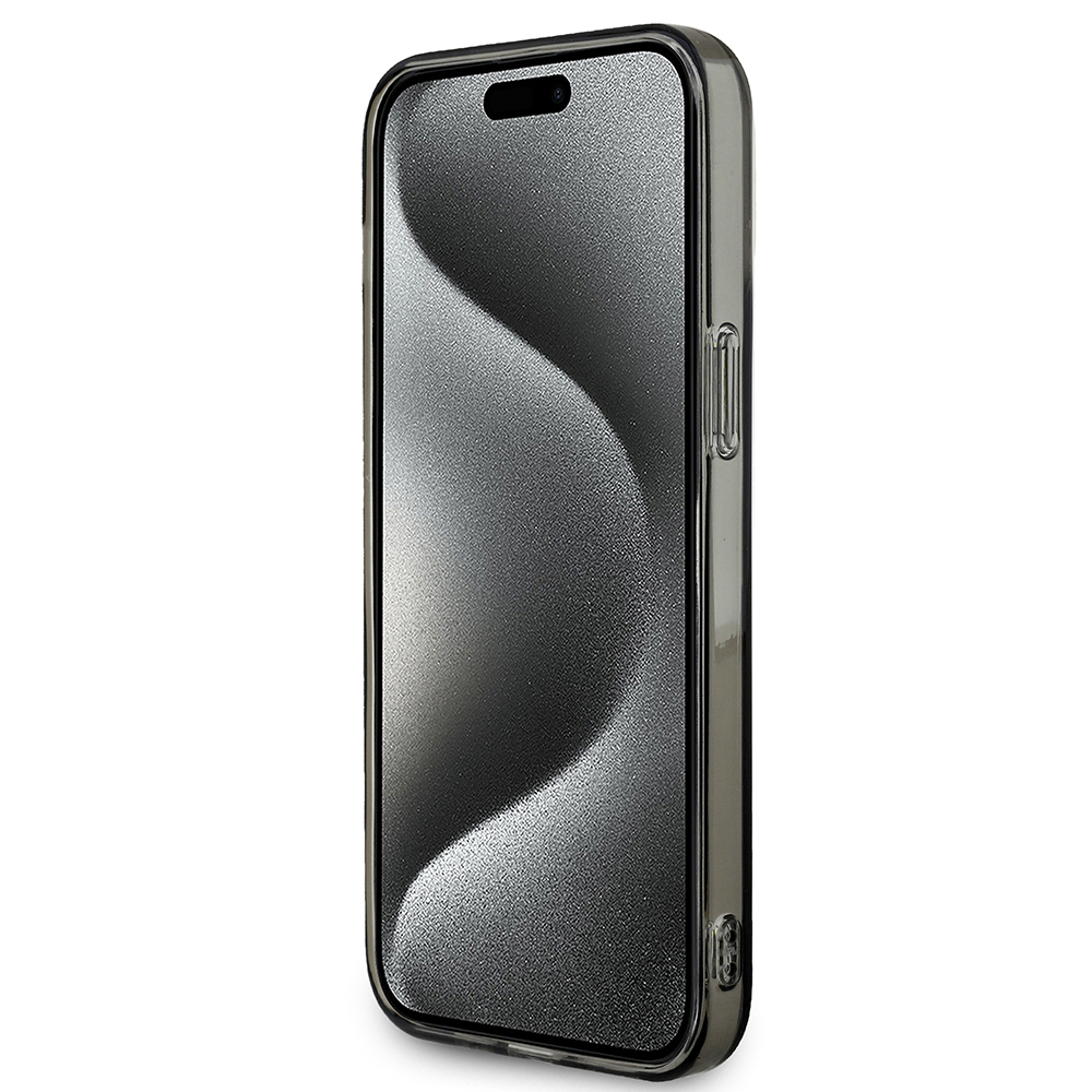 Apple iPhone 14 Pro Max Uyumlu Kılıf BMW Orjinal Lisanslı Yarı Transparan M Dizayn Çizgili Kapak - 4
