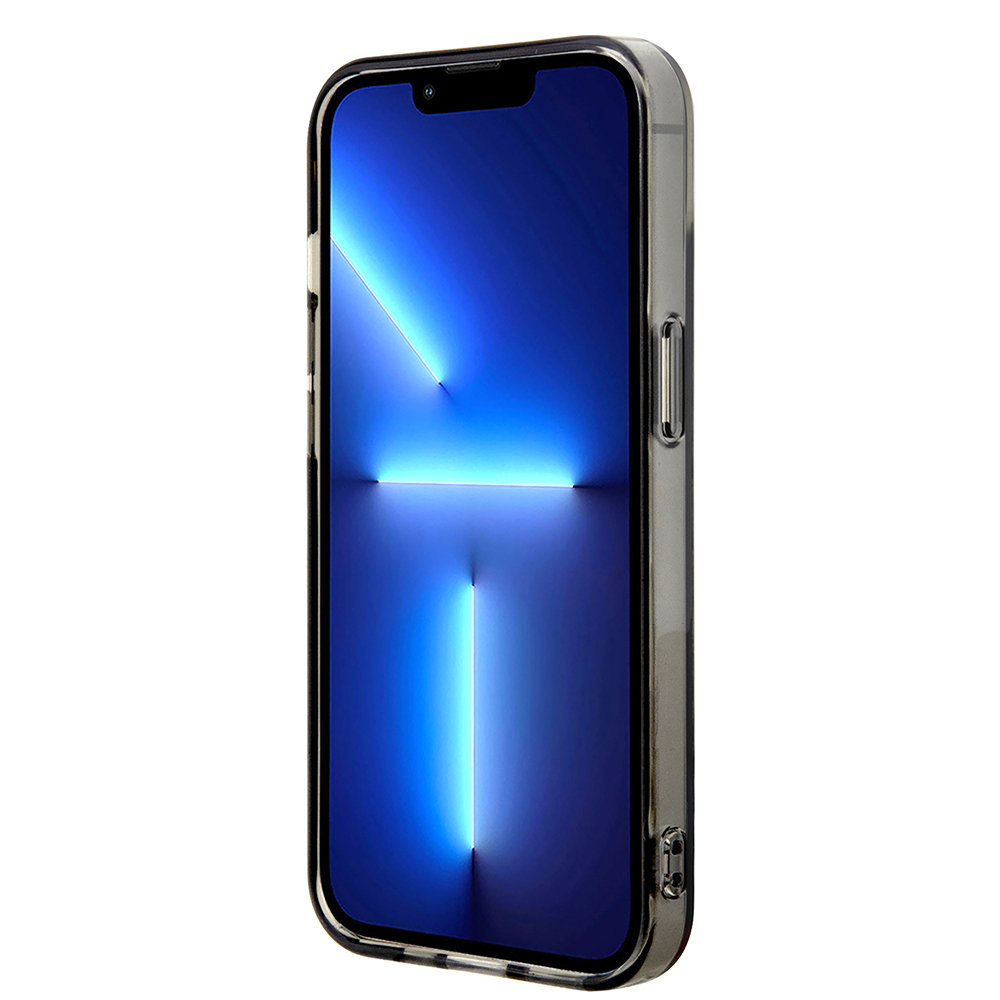 Apple iPhone 15 Uyumlu Kılıf BMW Orjinal Lisanslı Yarı Transparan M Dizayn Çizgili Kapak - 4