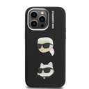 Apple iPhone 14 Pro Max Uyumlu Kılıf Karl Lagerfeld Orjinal Lisanslı K&C Heads Pin Kapak - 2