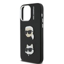 Apple iPhone 14 Pro Max Uyumlu Kılıf Karl Lagerfeld Orjinal Lisanslı K&C Heads Pin Kapak - 5