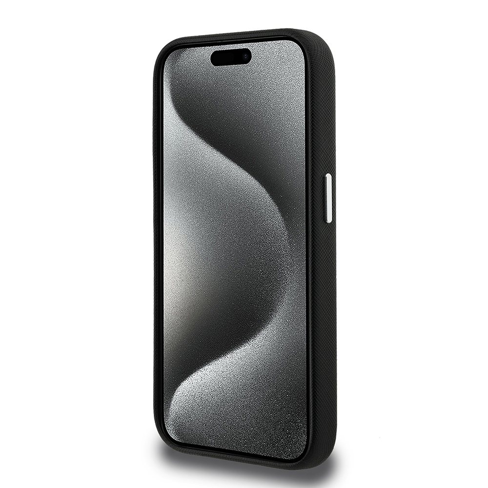 Apple iPhone 15 Pro Max Uyumlu Kılıf Karl Lagerfeld Orjinal Lisanslı K&C Heads Pin Kapak - 4