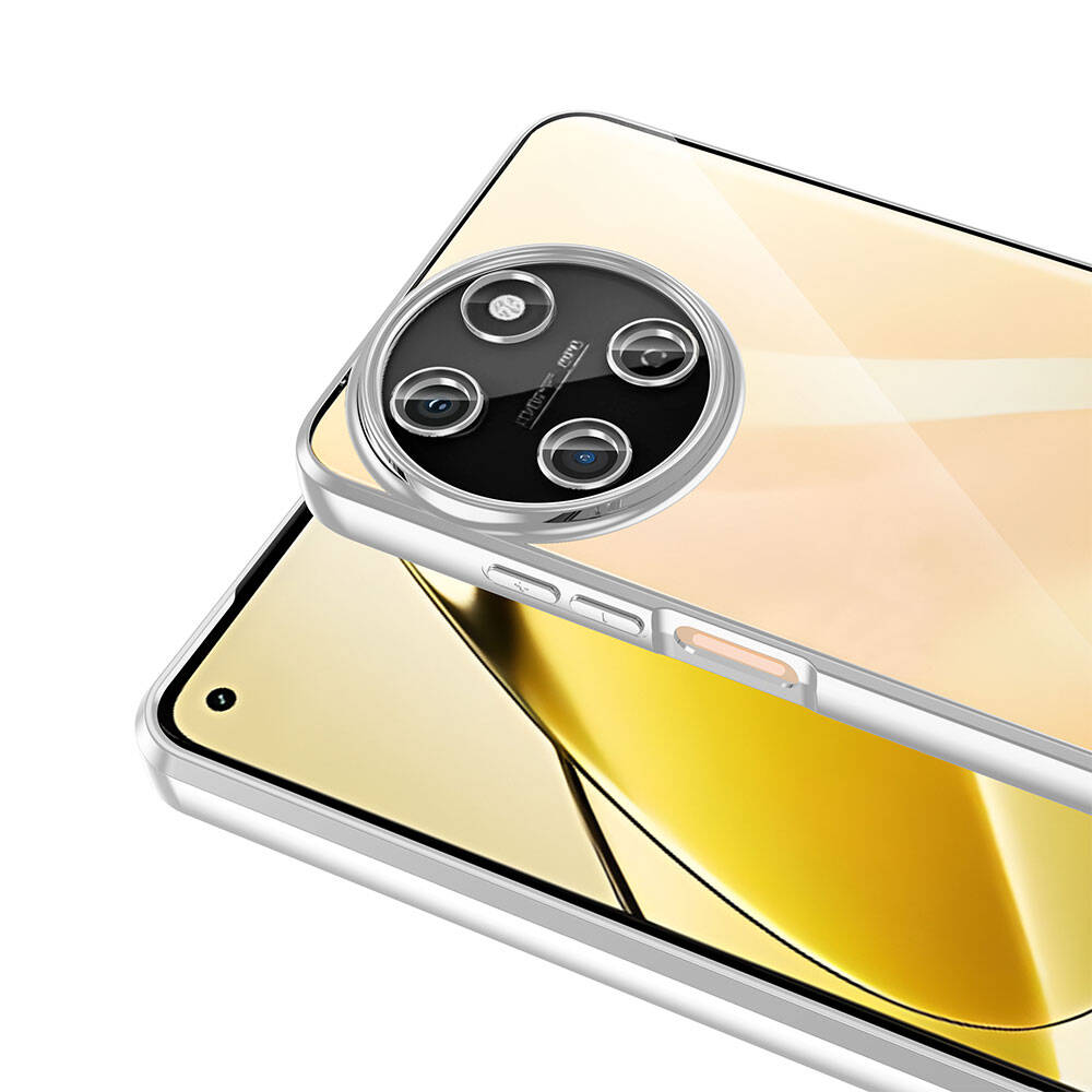 Realme 11 4G Kılıf Tek Kamera Çerçeveli Logo Gösteren Zore Omega Kapak - 6