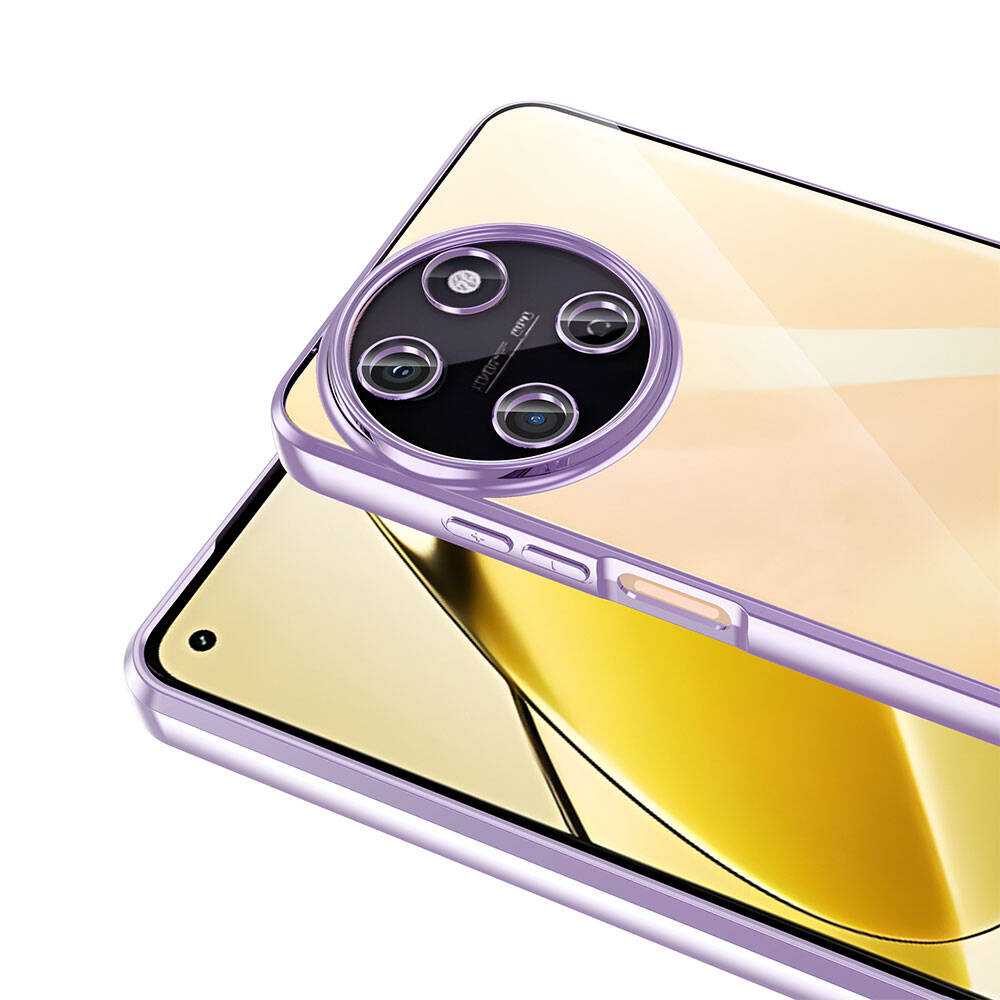 Realme 11 4G Kılıf Tek Kamera Çerçeveli Logo Gösteren Zore Omega Kapak - 10